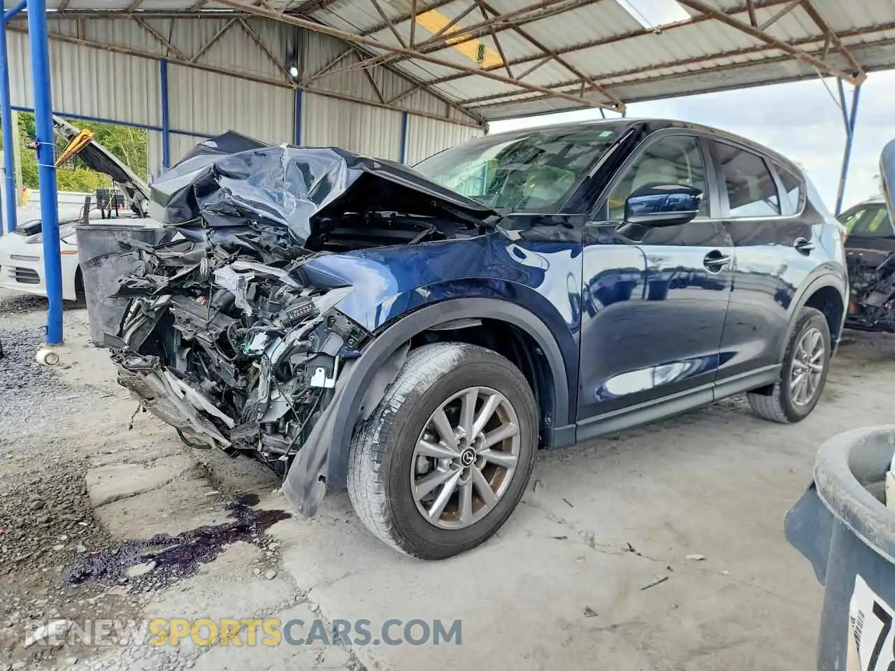1 Photograph of a damaged car JM3KFBCM3N0569649 MAZDA CX-5 2022