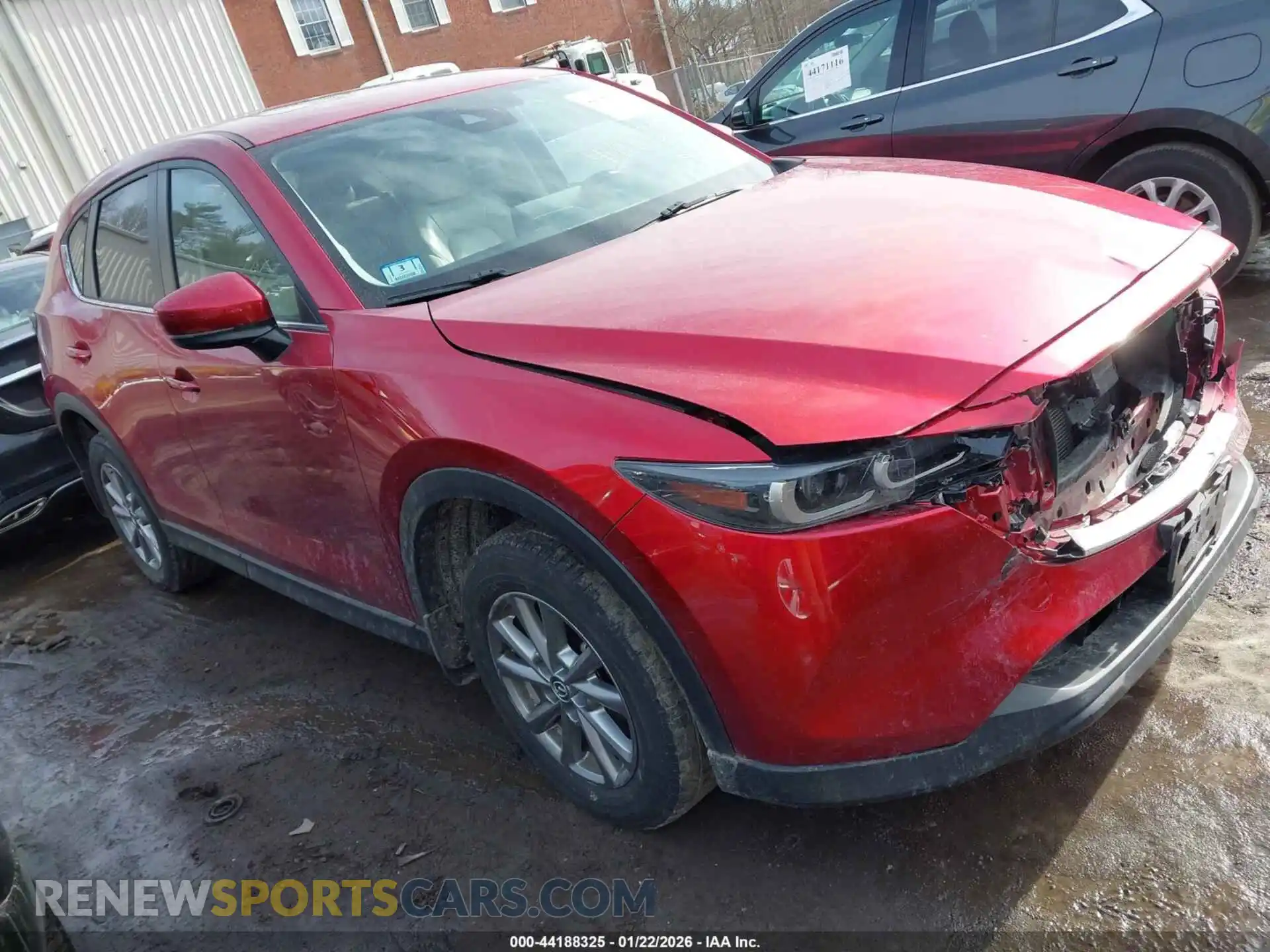 1 Photograph of a damaged car JM3KFBCM4N0550107 MAZDA CX-5 2022