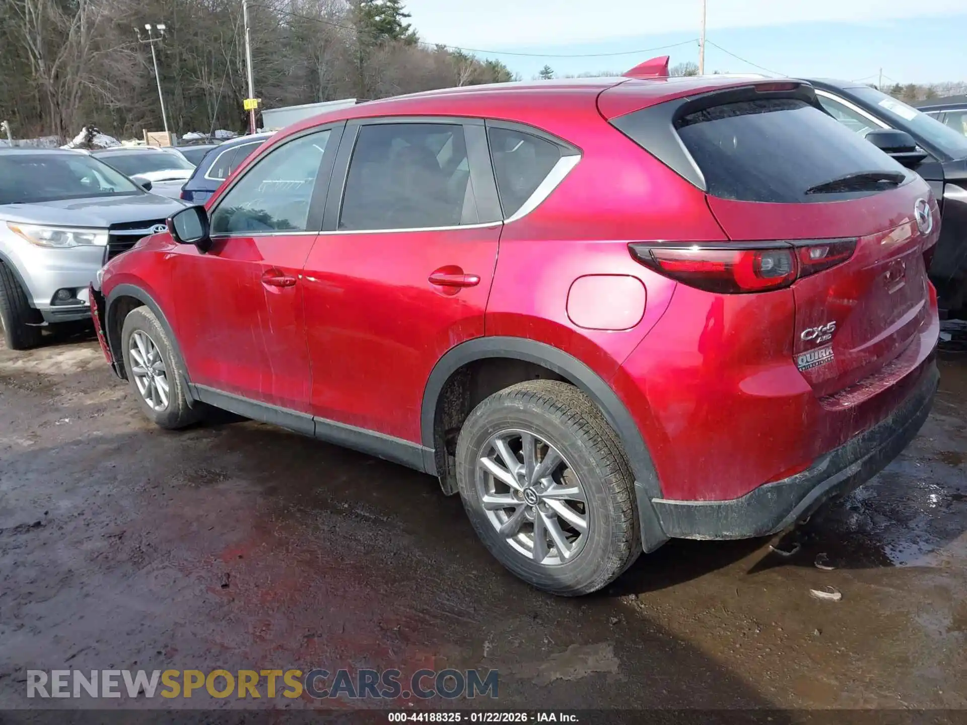 3 Photograph of a damaged car JM3KFBCM4N0550107 MAZDA CX-5 2022