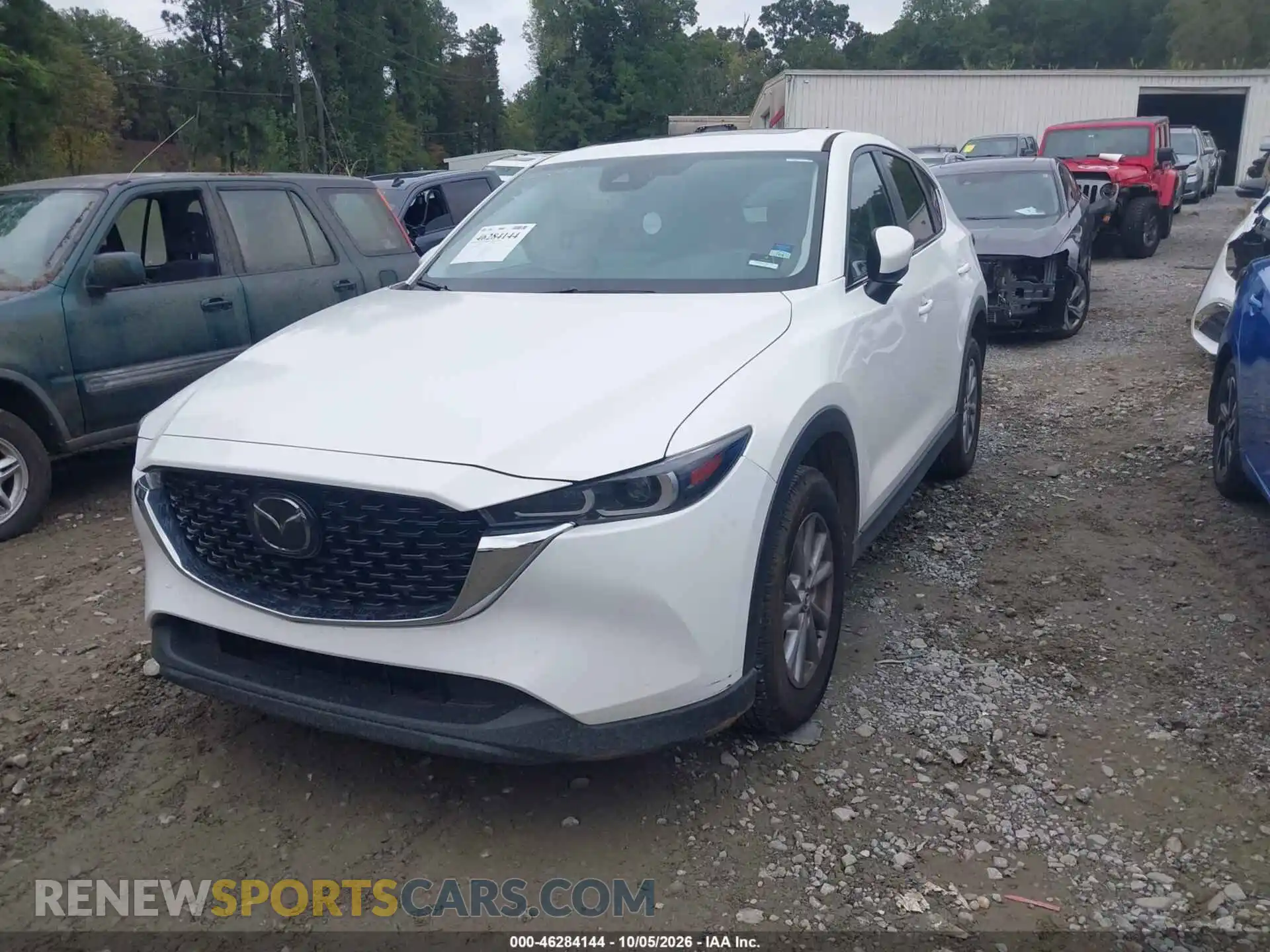 2 fotografías del automóvil dañado JM3KFBCM4N0583270 MAZDA CX-5 2022