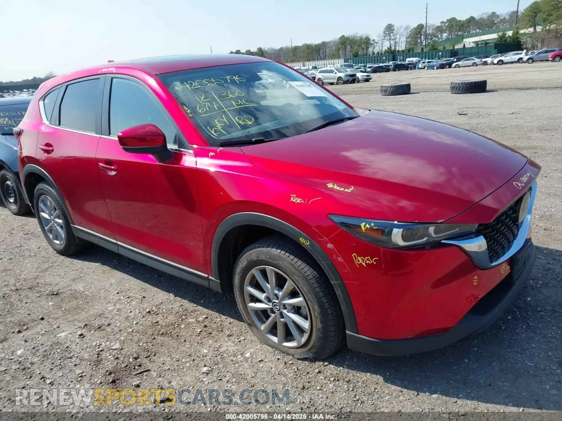 1 Photograph of a damaged car JM3KFBCM4N0611097 MAZDA CX-5 2022