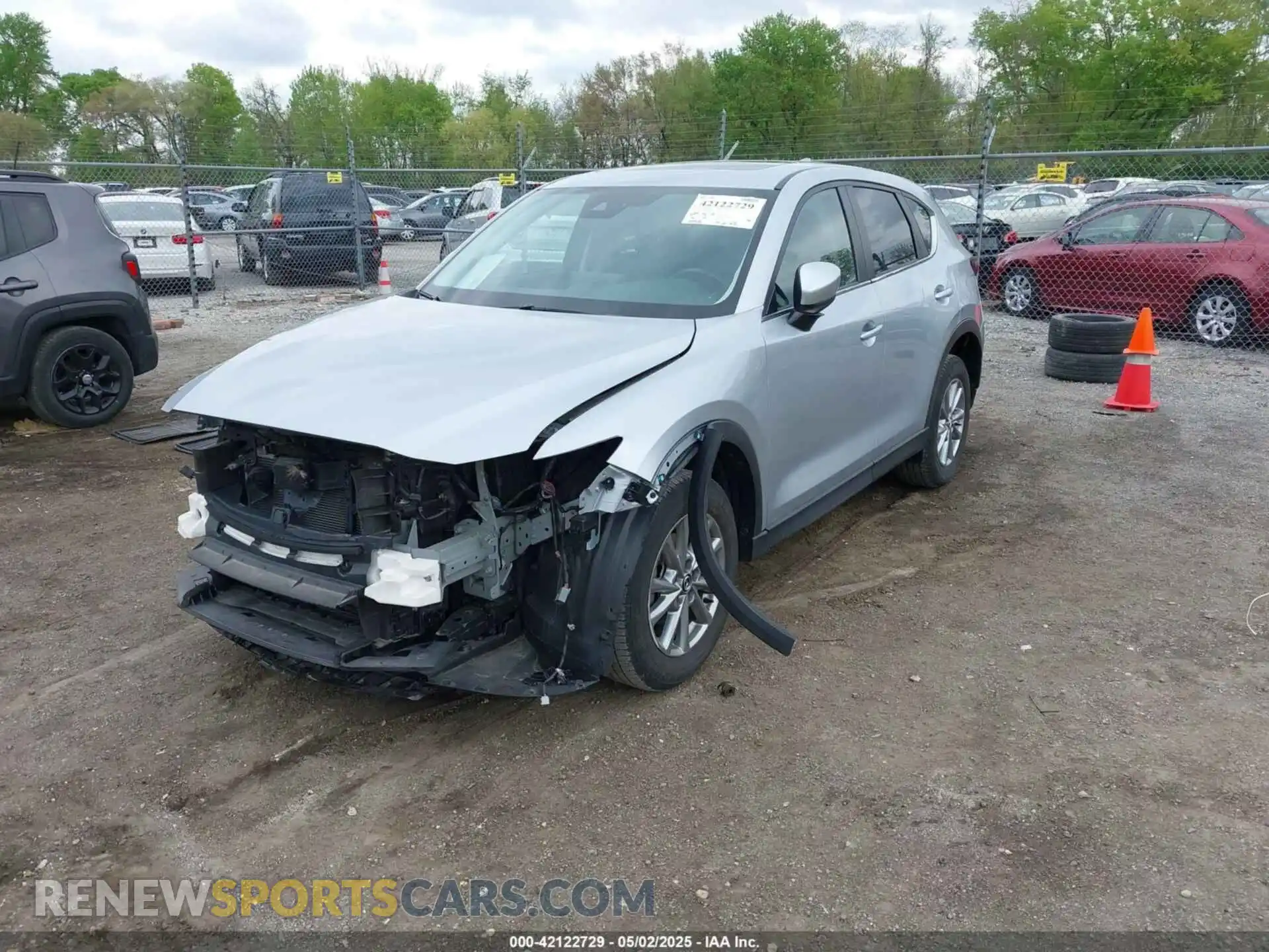 2 Photograph of a damaged car JM3KFBCM4N1590262 MAZDA CX-5 2022