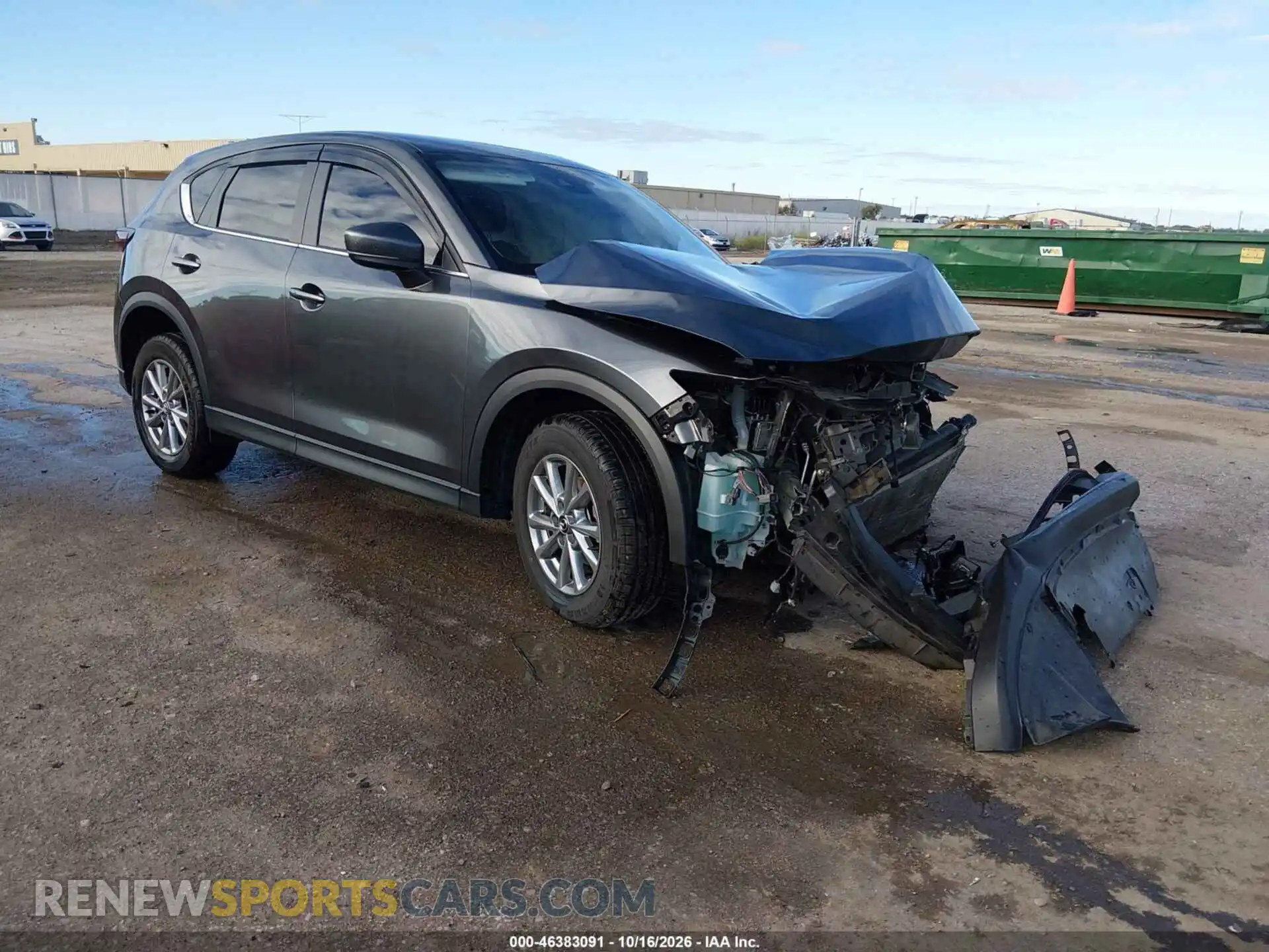 1 Photograph of a damaged car JM3KFBCM5N0565795 MAZDA CX-5 2022