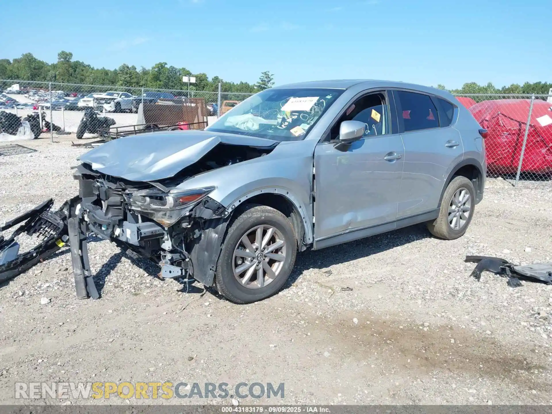 2 Photograph of a damaged car JM3KFBCM5N0580829 MAZDA CX-5 2022