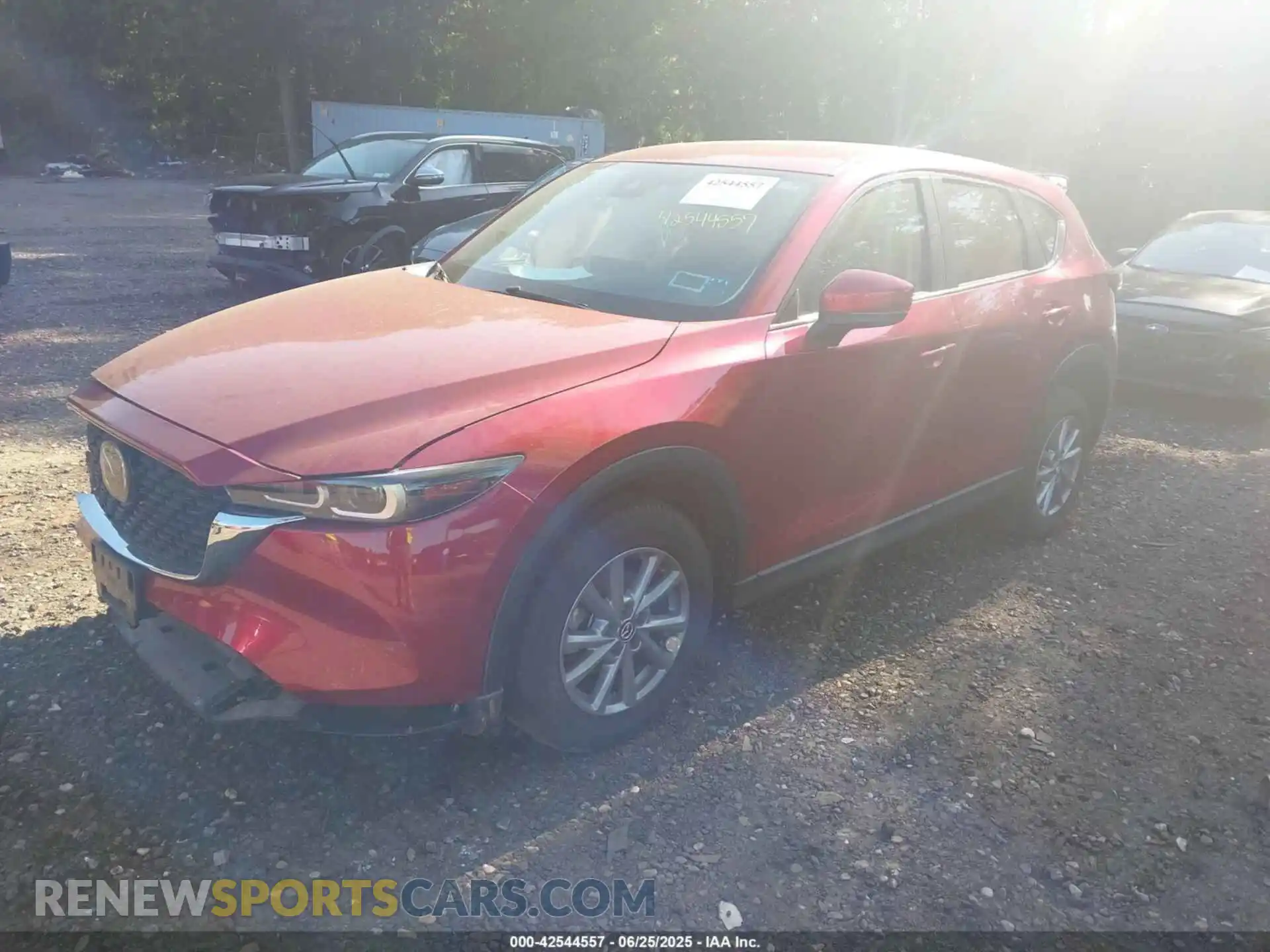 2 Photograph of a damaged car JM3KFBCM5N1576726 MAZDA CX-5 2022