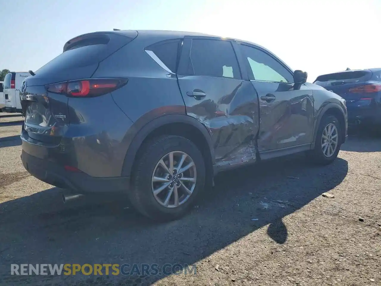 3 fotografías del automóvil dañado JM3KFBCM5N1603603 MAZDA CX-5 2022