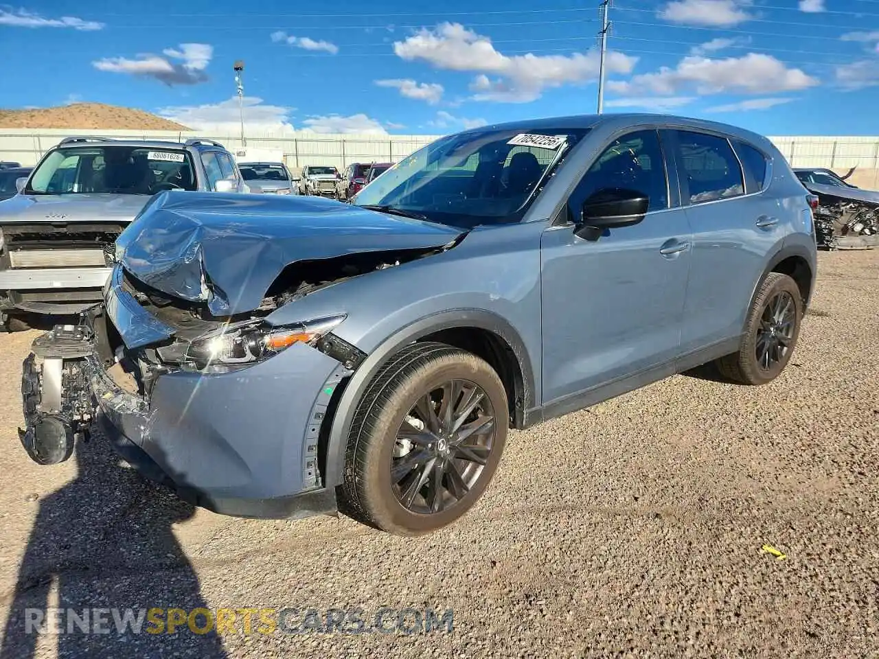 1 Фотография поврежденного автомобиля JM3KFBCM7N0547637 MAZDA CX-5 2022