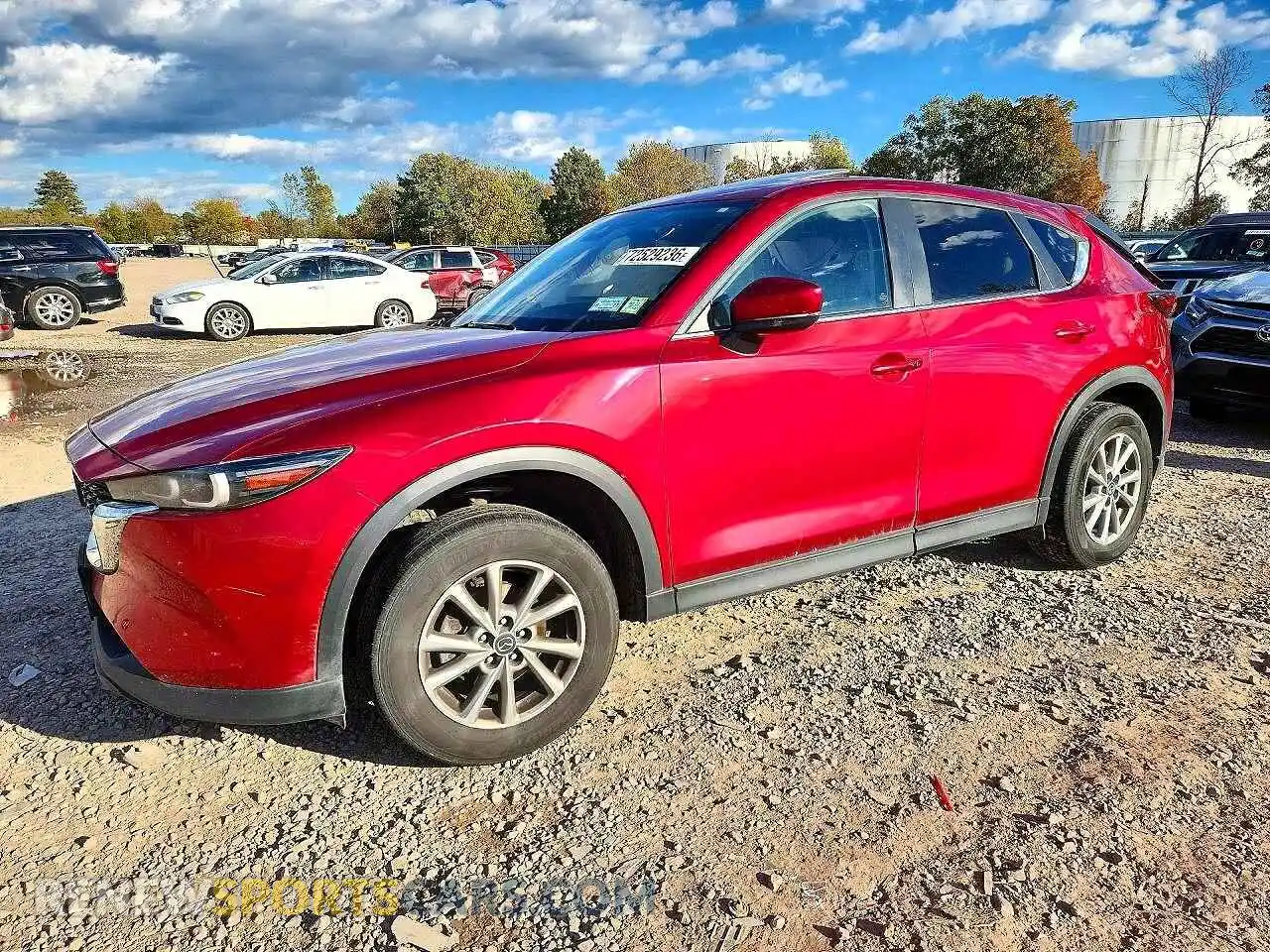 1 Photograph of a damaged car JM3KFBCM7N0587801 MAZDA CX-5 2022