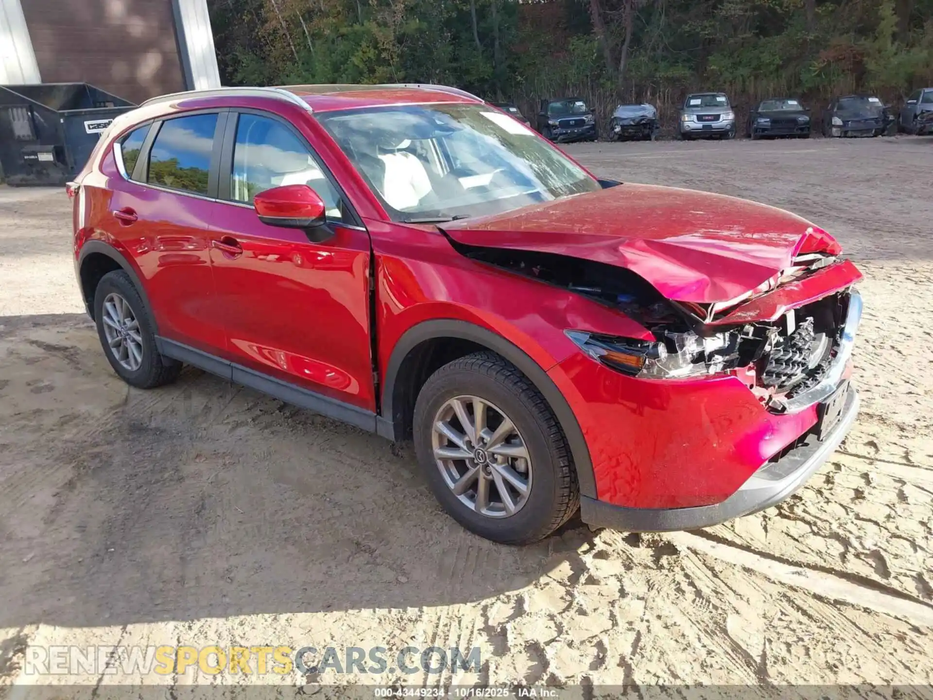 1 Photograph of a damaged car JM3KFBCM8N0552913 MAZDA CX-5 2022