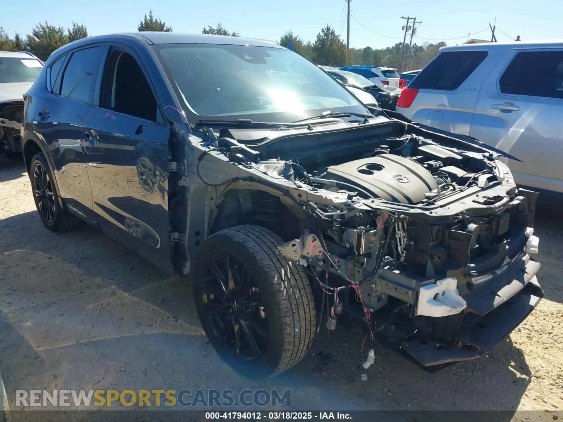 1 Photograph of a damaged car JM3KFBCM8N0584325 MAZDA CX-5 2022