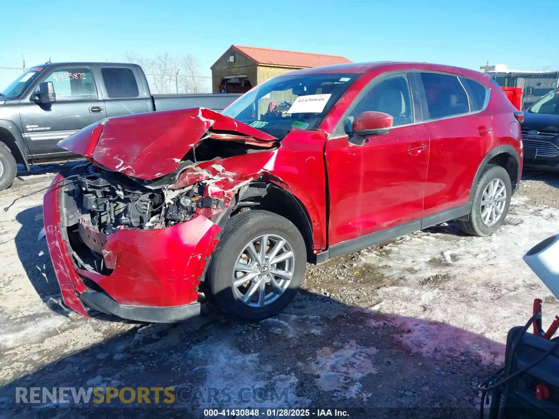 2 Photograph of a damaged car JM3KFBCM8N0601334 MAZDA CX-5 2022