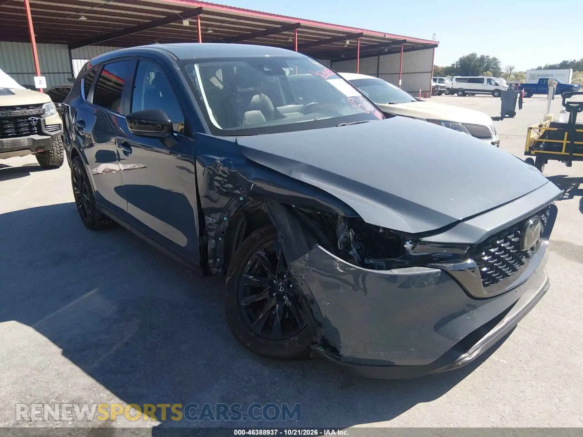 1 Photograph of a damaged car JM3KFBCM8N1573948 MAZDA CX-5 2022