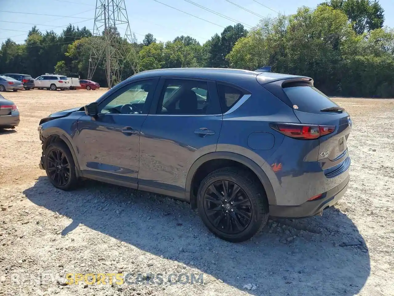2 fotografías del automóvil dañado JM3KFBCM9N1562036 MAZDA CX-5 2022