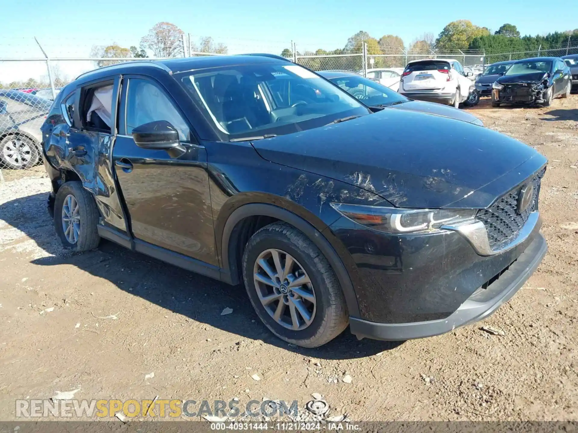 1 Photograph of a damaged car JM3KFBCM9N1594016 MAZDA CX-5 2022