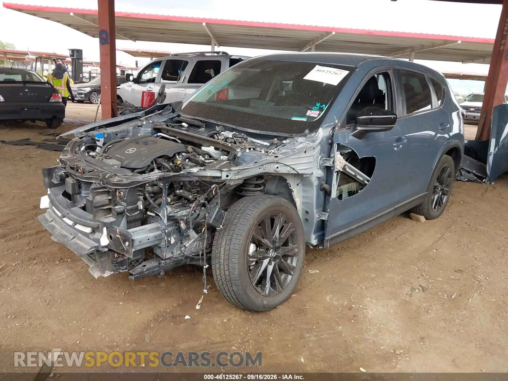 2 Photograph of a damaged car JM3KFBCMXN0523588 MAZDA CX-5 2022
