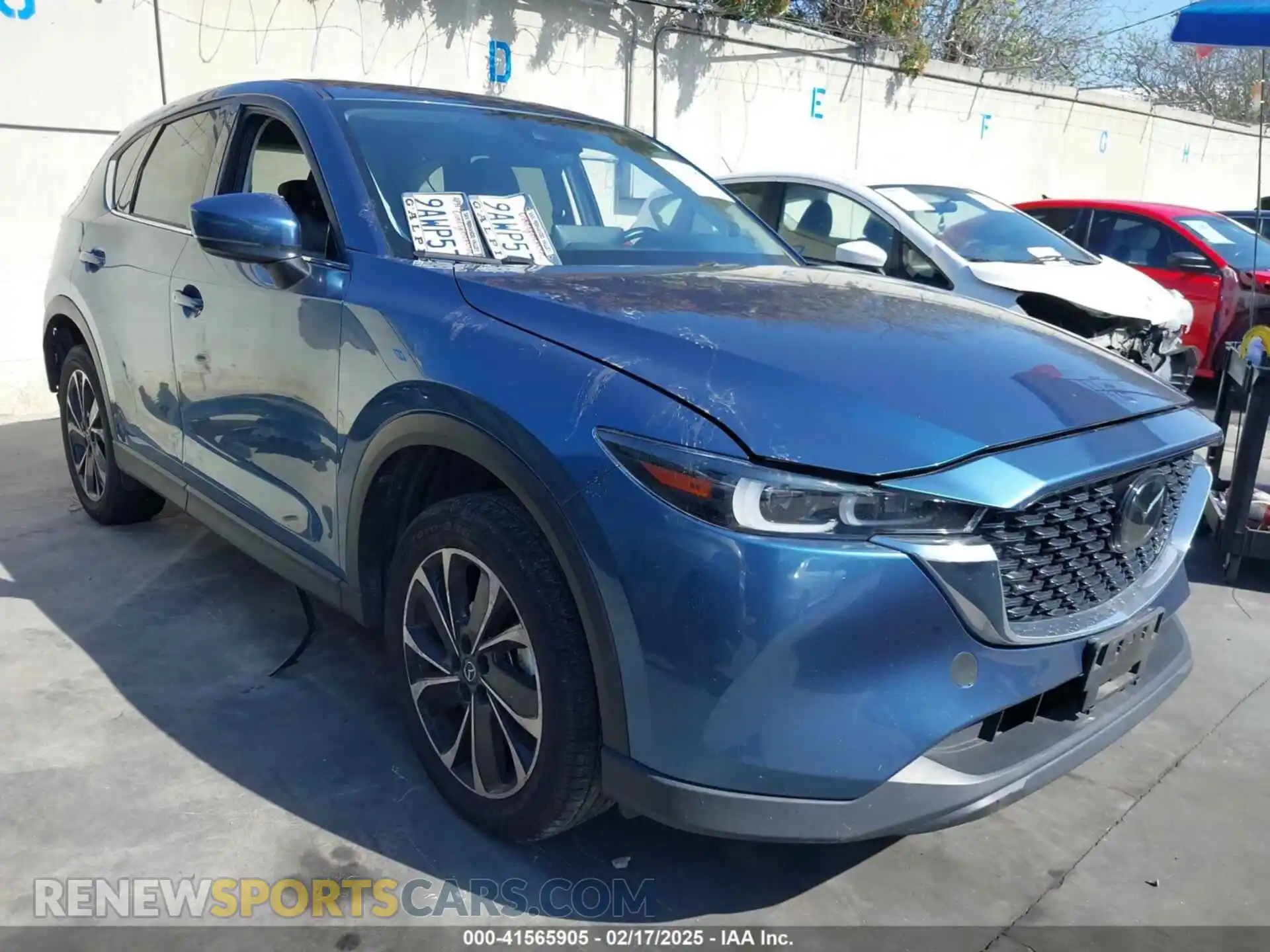 1 Photograph of a damaged car JM3KFBDM4N0573577 MAZDA CX-5 2022