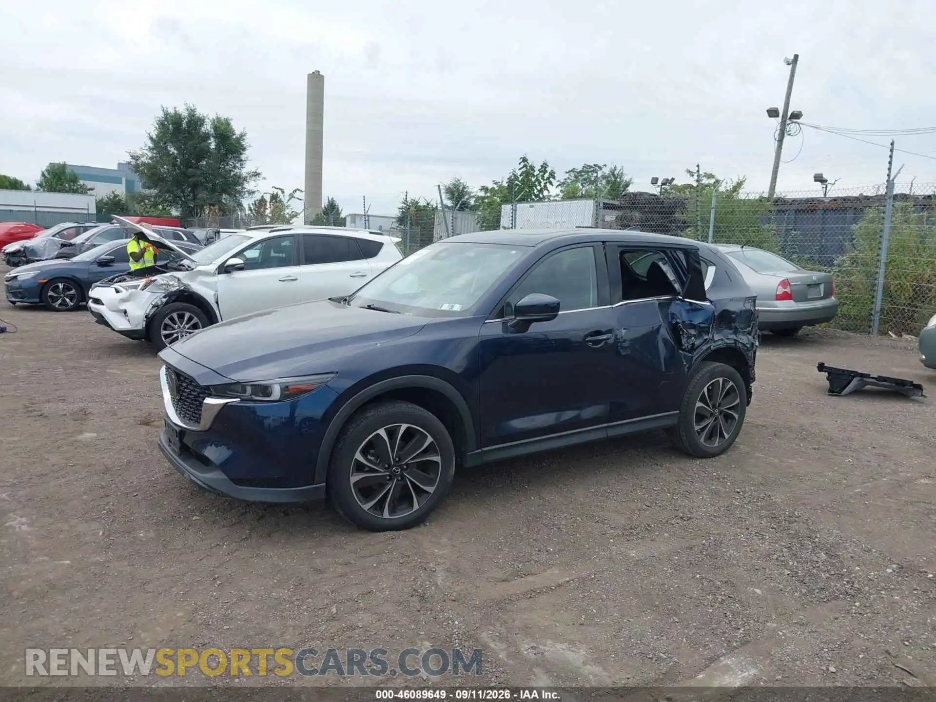 2 Photograph of a damaged car JM3KFBDM4N1632959 MAZDA CX-5 2022