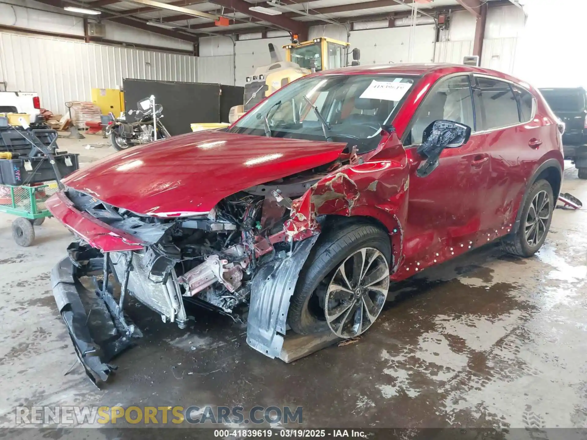 2 Photograph of a damaged car JM3KFBEM0N1569227 MAZDA CX-5 2022