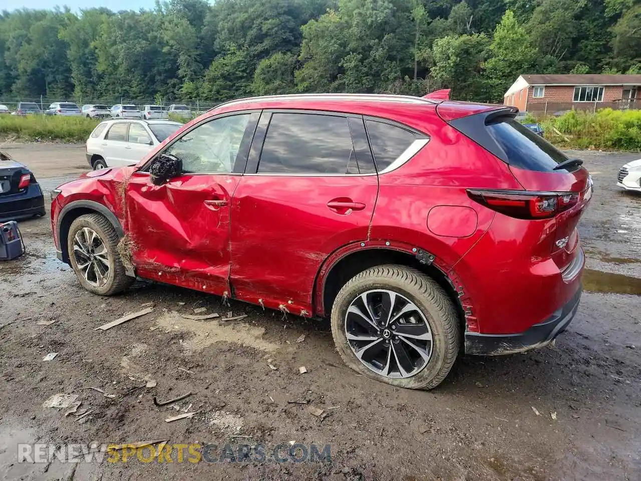2 Фотография поврежденного автомобиля JM3KFBEM1N1534504 MAZDA CX-5 2022