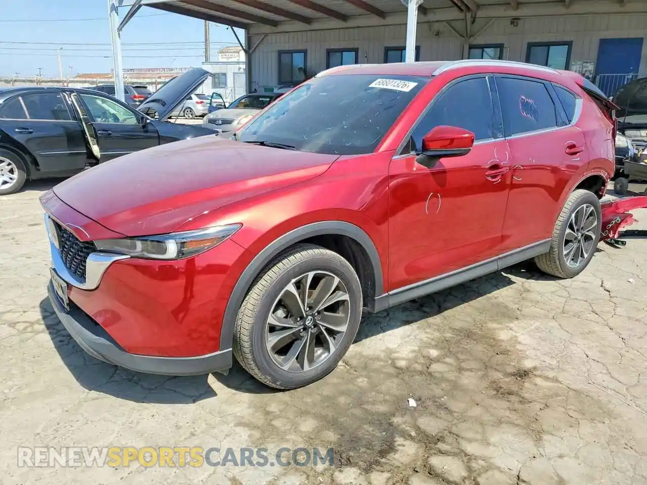 1 Photograph of a damaged car JM3KFBEM1N1597991 MAZDA CX-5 2022