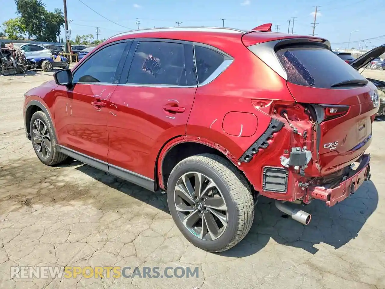 2 Photograph of a damaged car JM3KFBEM1N1597991 MAZDA CX-5 2022