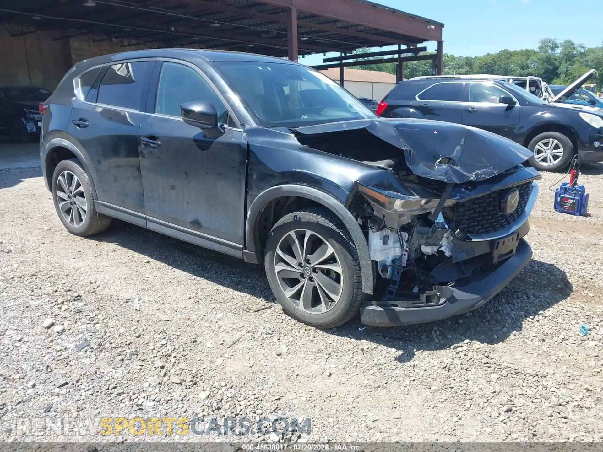 1 fotografías del automóvil dañado JM3KFBEM3N1621479 MAZDA CX-5 2022