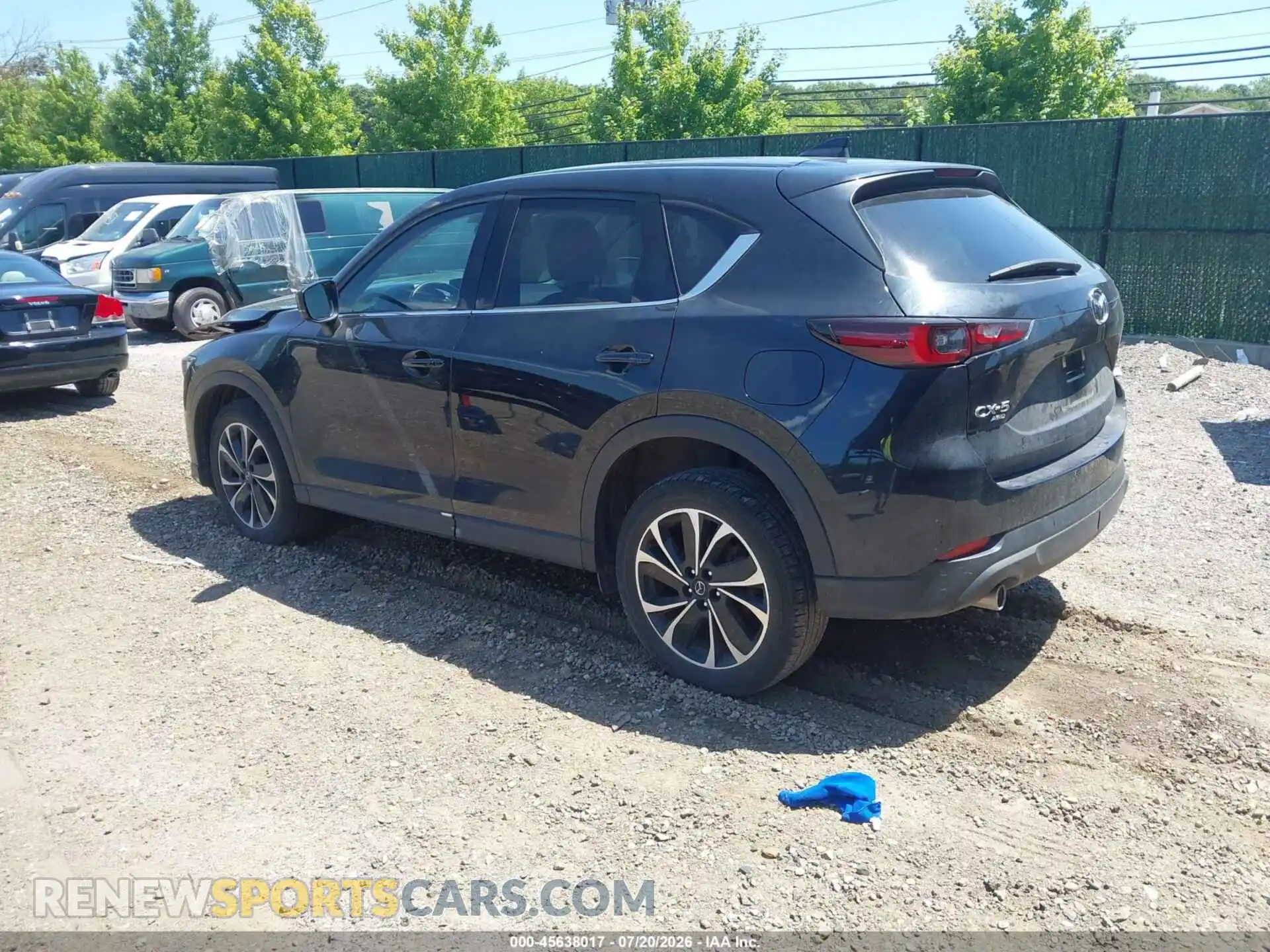 3 fotografías del automóvil dañado JM3KFBEM3N1621479 MAZDA CX-5 2022