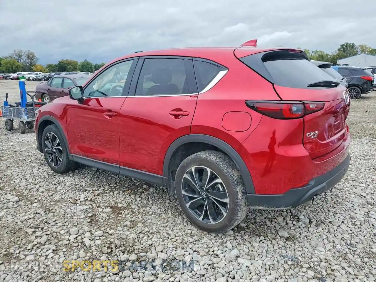 2 fotografías del automóvil dañado JM3KFBEM4N1598021 MAZDA CX-5 2022