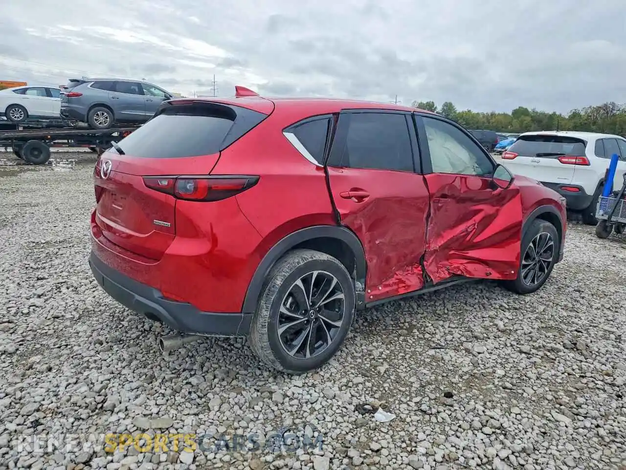 3 fotografías del automóvil dañado JM3KFBEM4N1598021 MAZDA CX-5 2022