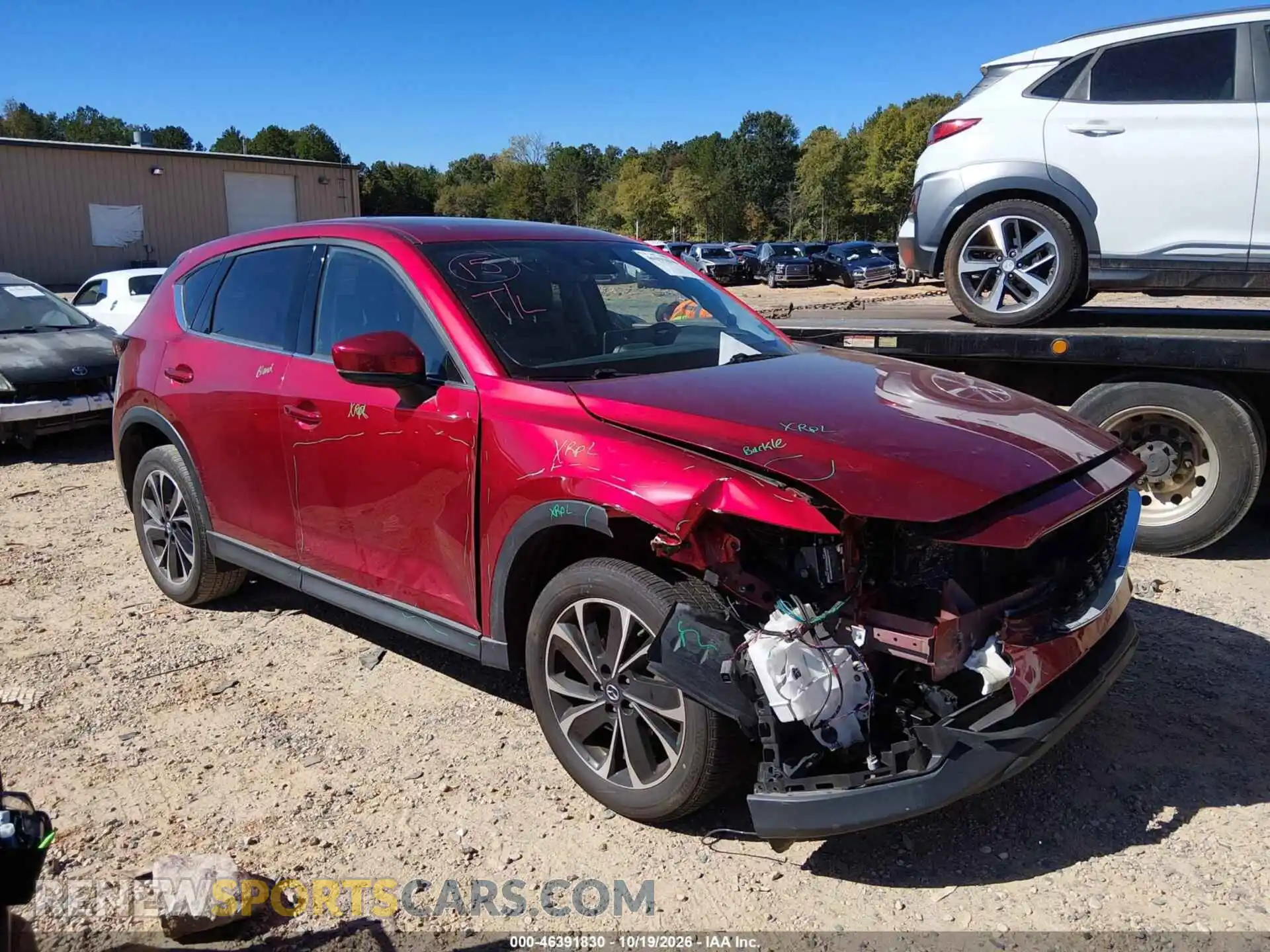 1 Photograph of a damaged car JM3KFBEM8N0539463 MAZDA CX-5 2022