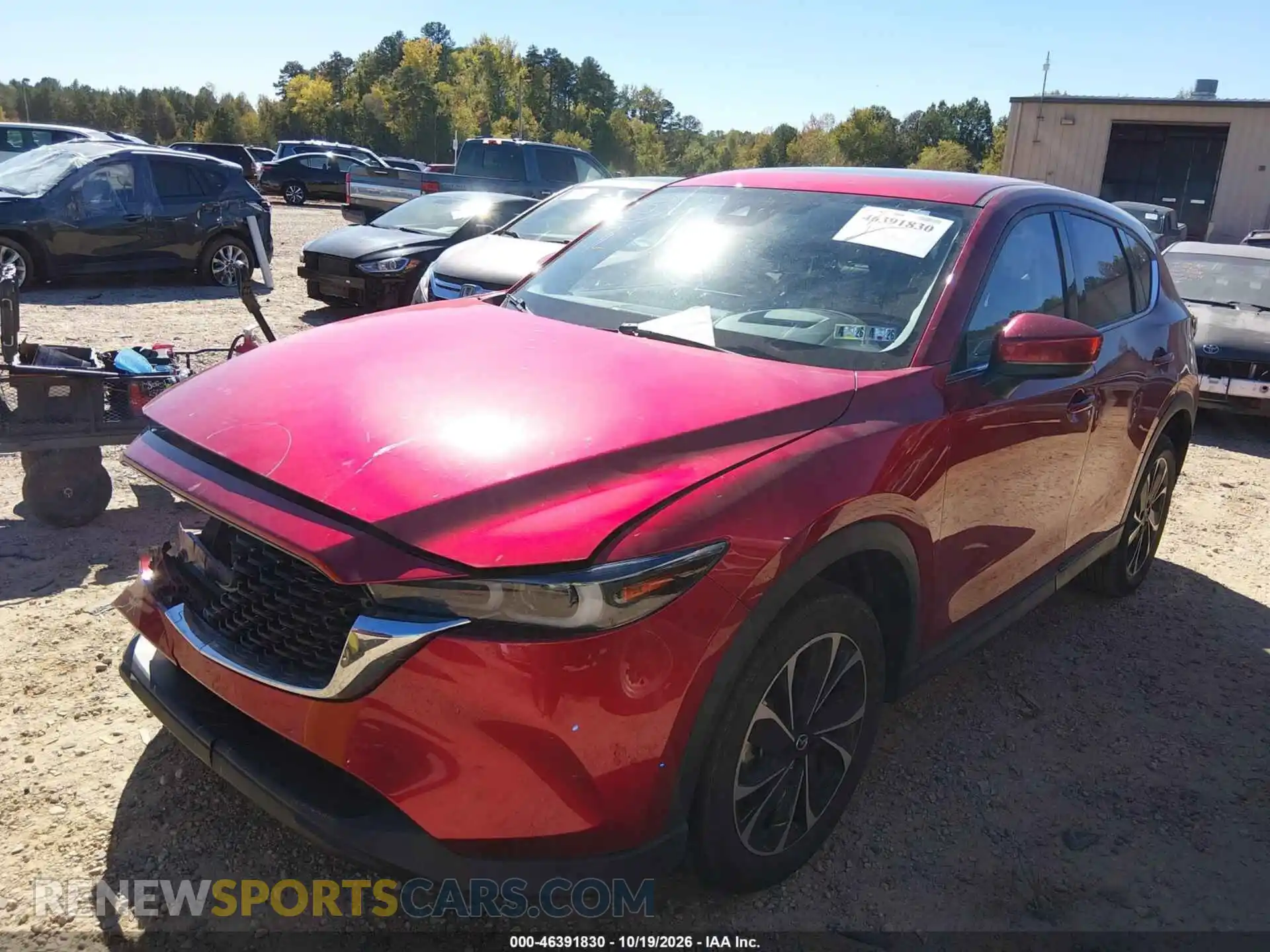 2 Photograph of a damaged car JM3KFBEM8N0539463 MAZDA CX-5 2022