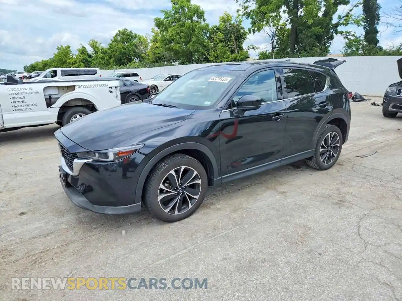 1 Фотография поврежденного автомобиля JM3KFBEM9N0554960 MAZDA CX-5 2022