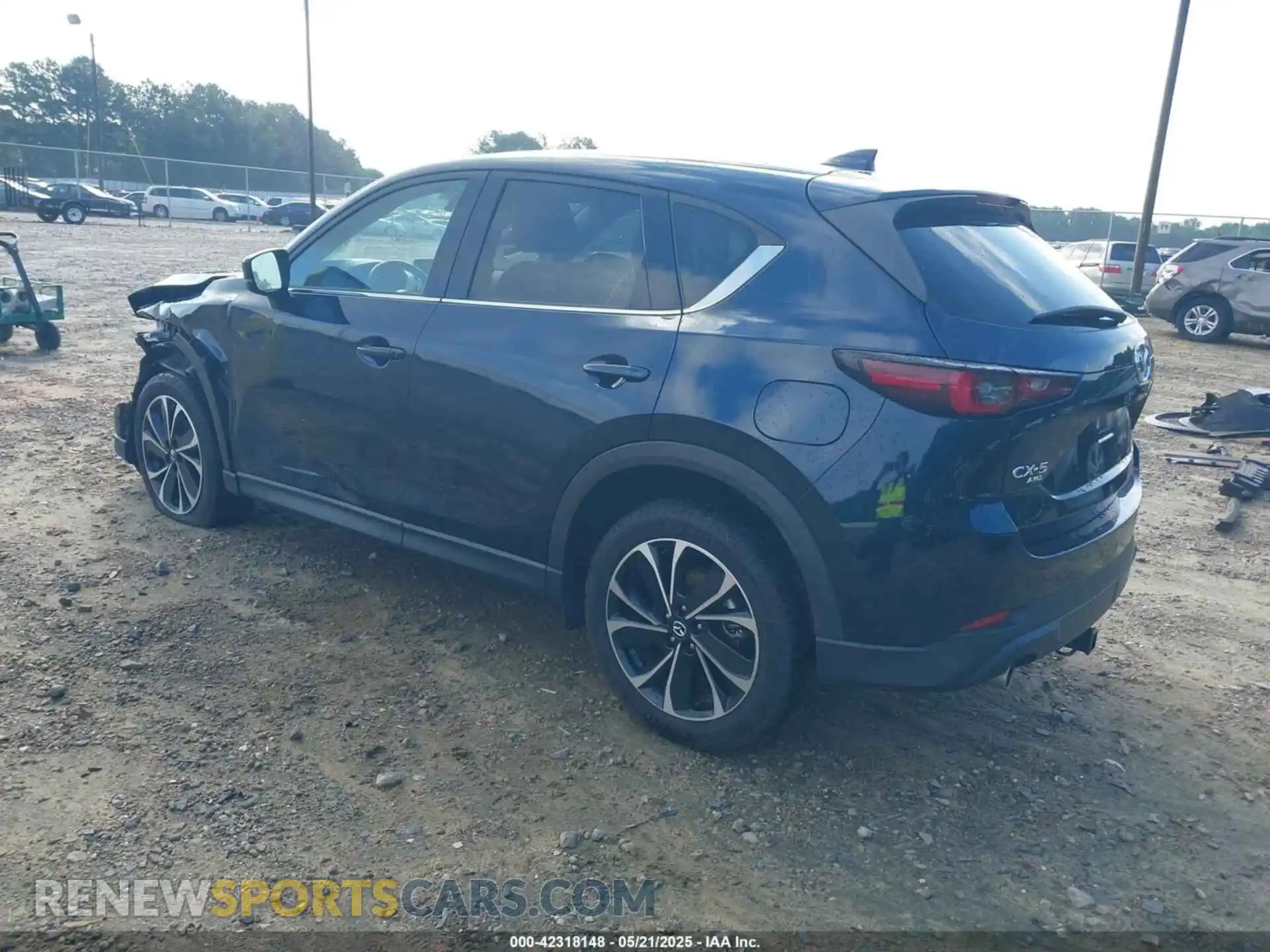 3 fotografías del automóvil dañado JM3KFBEMXN1537398 MAZDA CX-5 2022