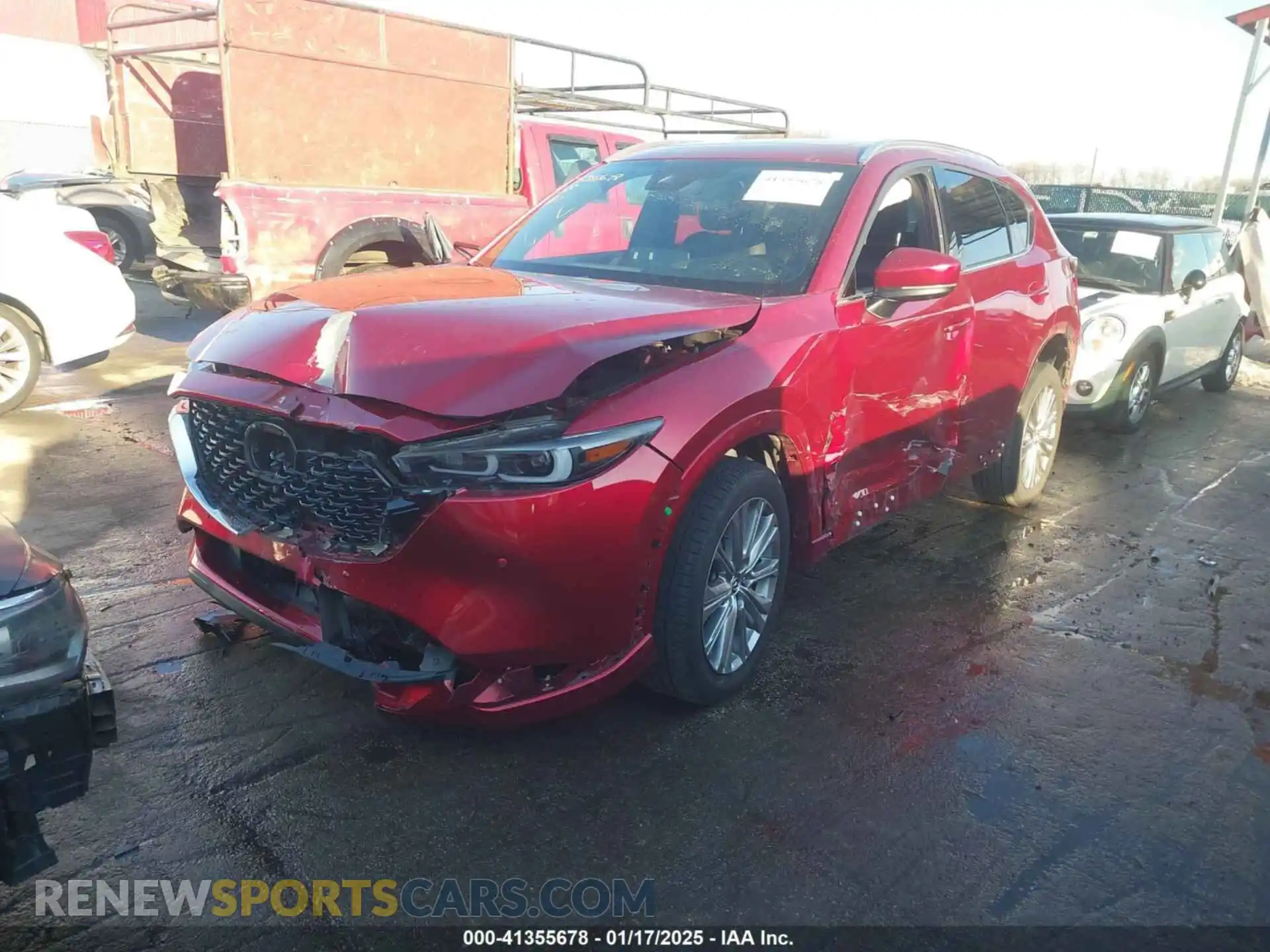 2 Photograph of a damaged car JM3KFBXY2N0632267 MAZDA CX-5 2022