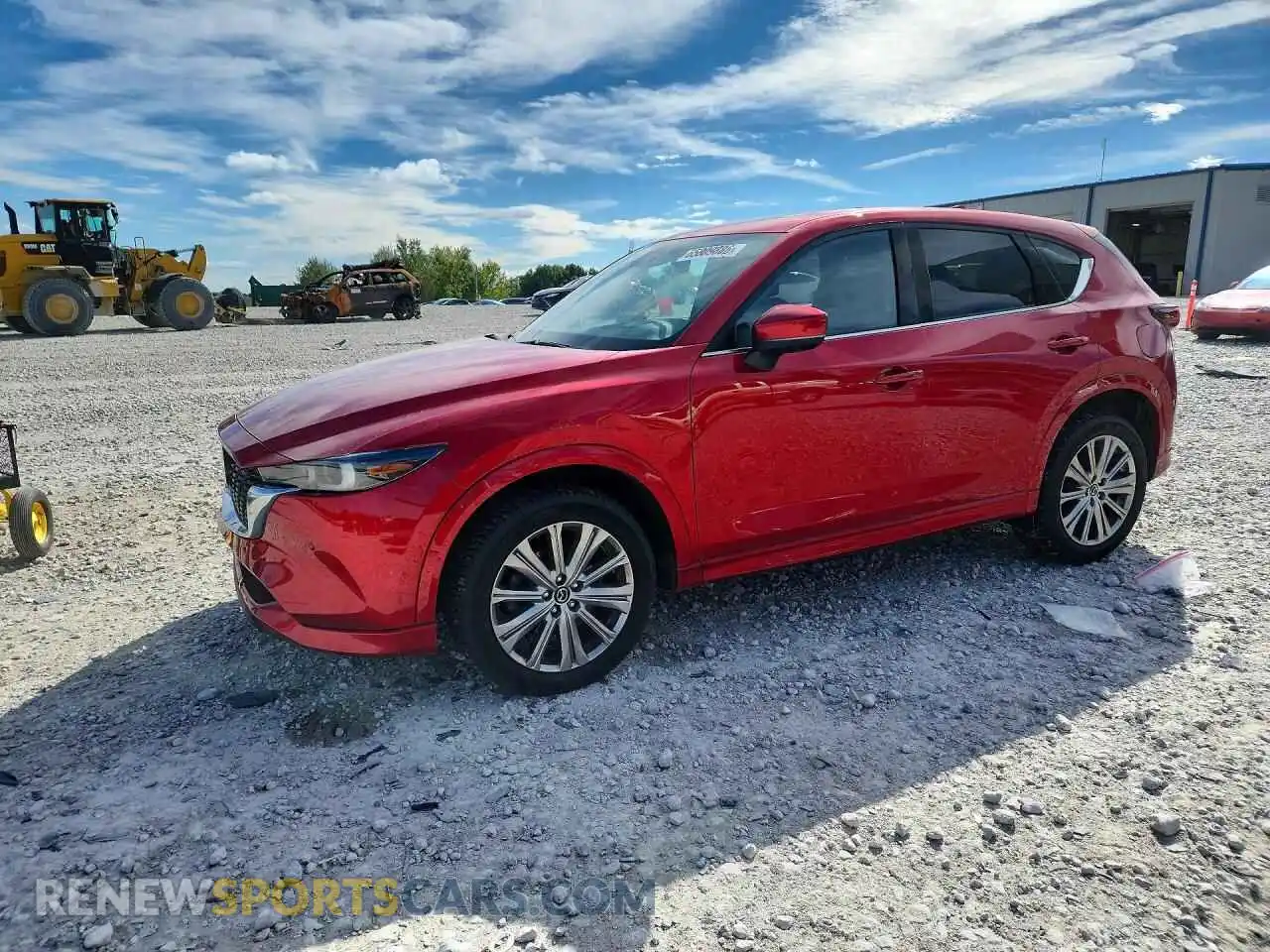 1 Photograph of a damaged car JM3KFBXY3N0527088 MAZDA CX-5 2022