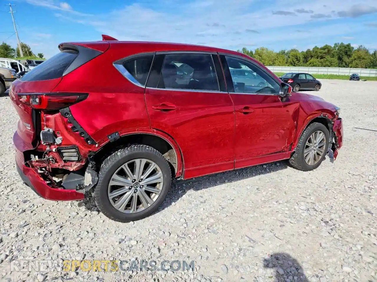 3 Photograph of a damaged car JM3KFBXY3N0527088 MAZDA CX-5 2022