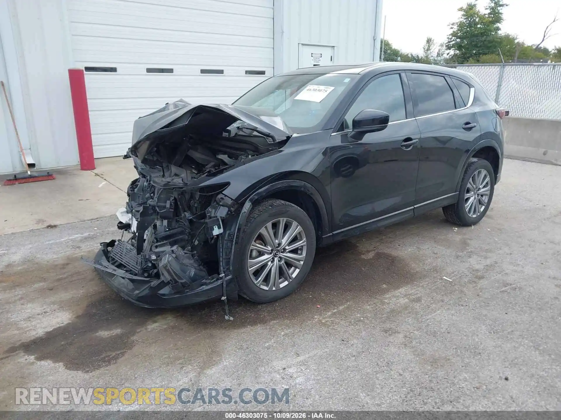 2 fotografías del automóvil dañado JM3KFBXY4N0611078 MAZDA CX-5 2022