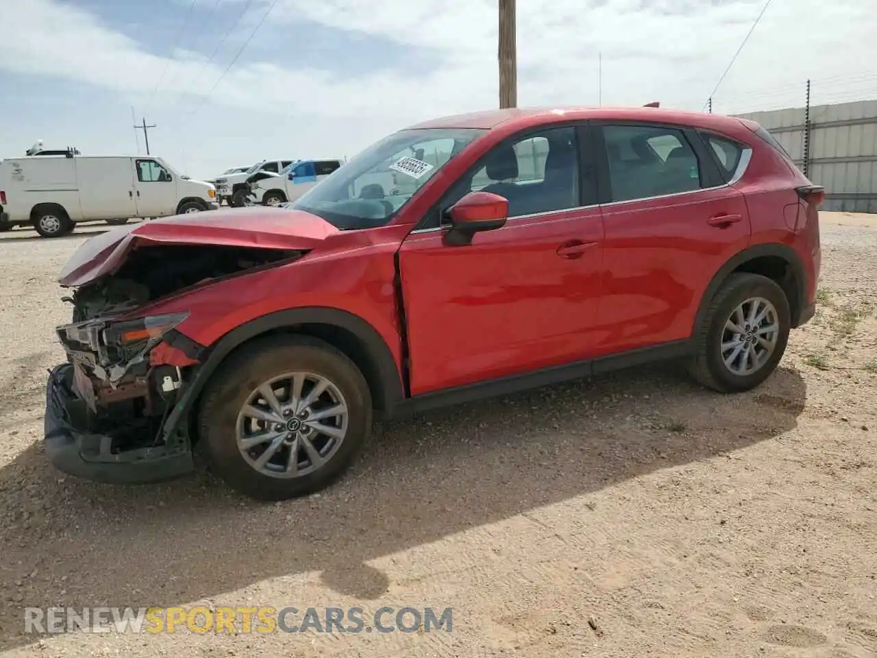 1 Photograph of a damaged car JM3KFBAM2P0239314 MAZDA CX-5 2023