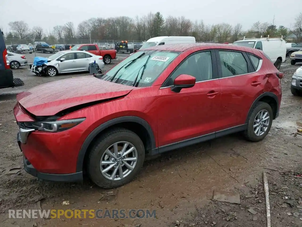 1 Photograph of a damaged car JM3KFBAM4P0221025 MAZDA CX-5 2023
