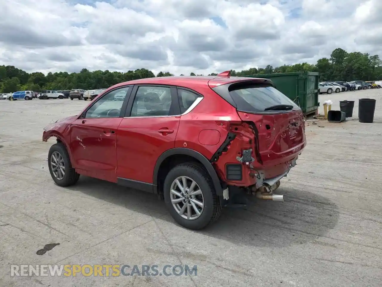 2 Photograph of a damaged car JM3KFBAM4P0252484 MAZDA CX-5 2023