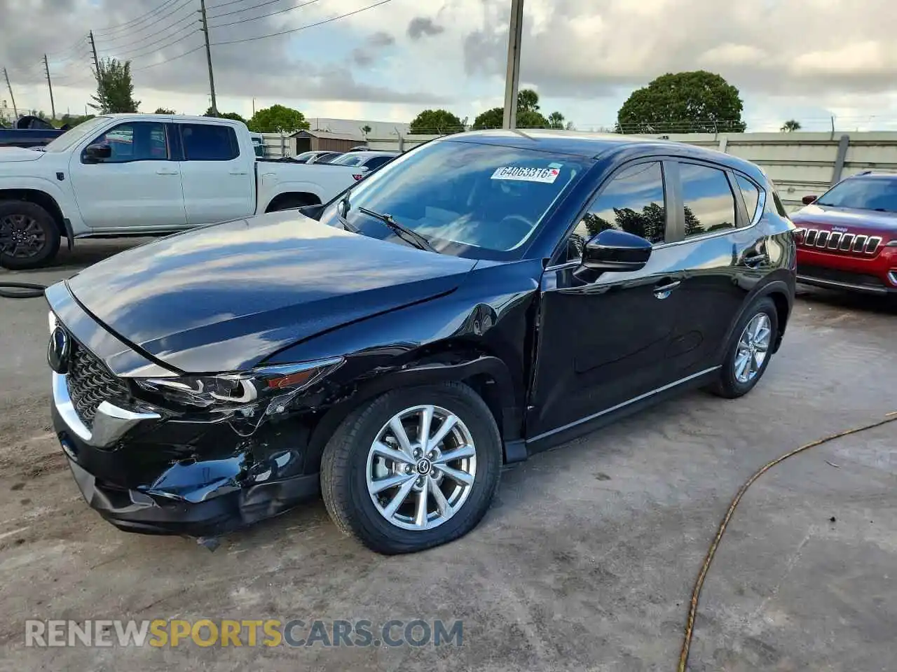 1 Photograph of a damaged car JM3KFBAM6P0276818 MAZDA CX-5 2023