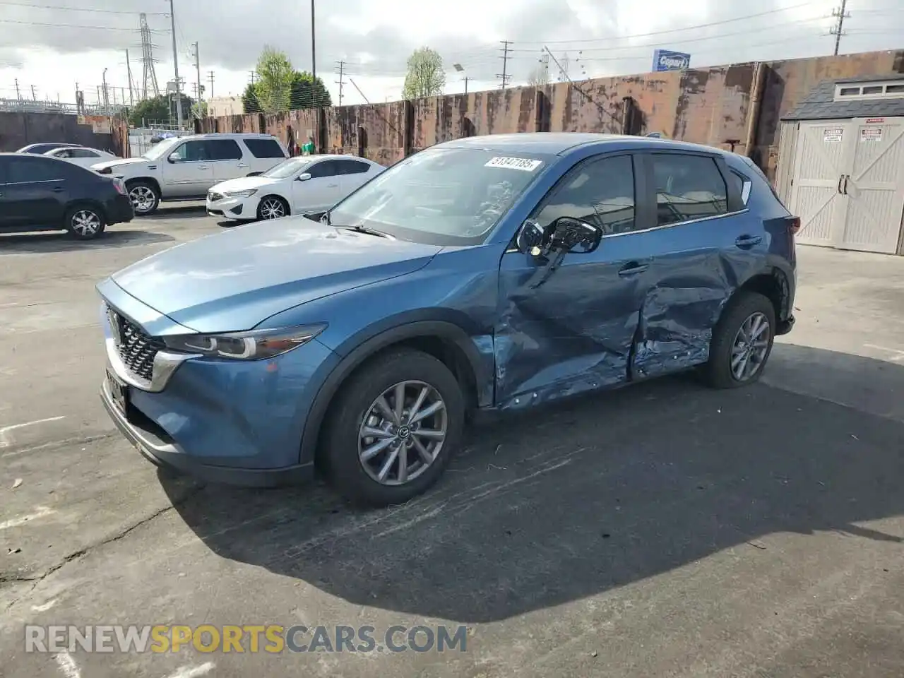 1 Photograph of a damaged car JM3KFBAM7P0161712 MAZDA CX-5 2023