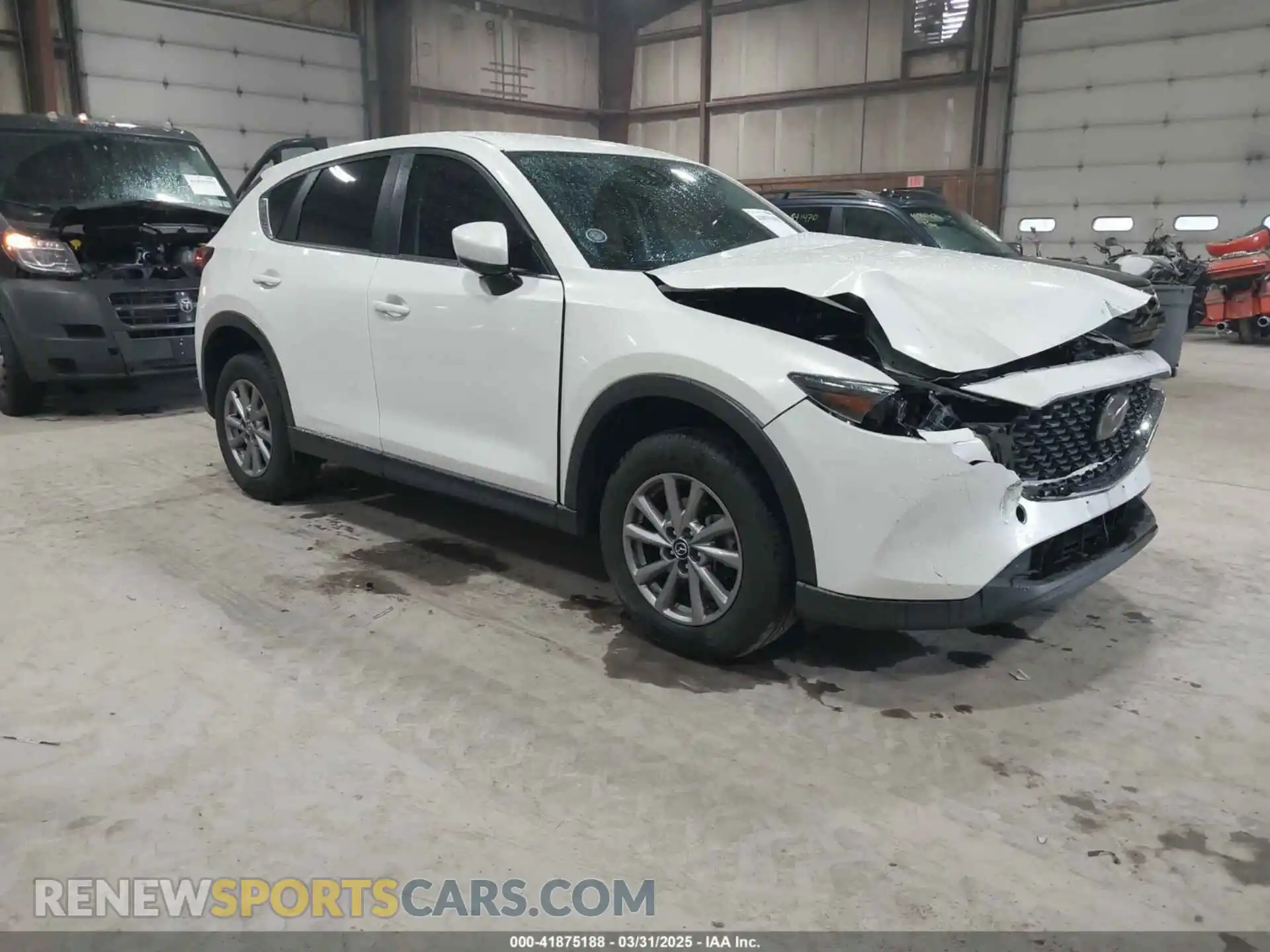 1 Photograph of a damaged car JM3KFBAMXP0153362 MAZDA CX-5 2023