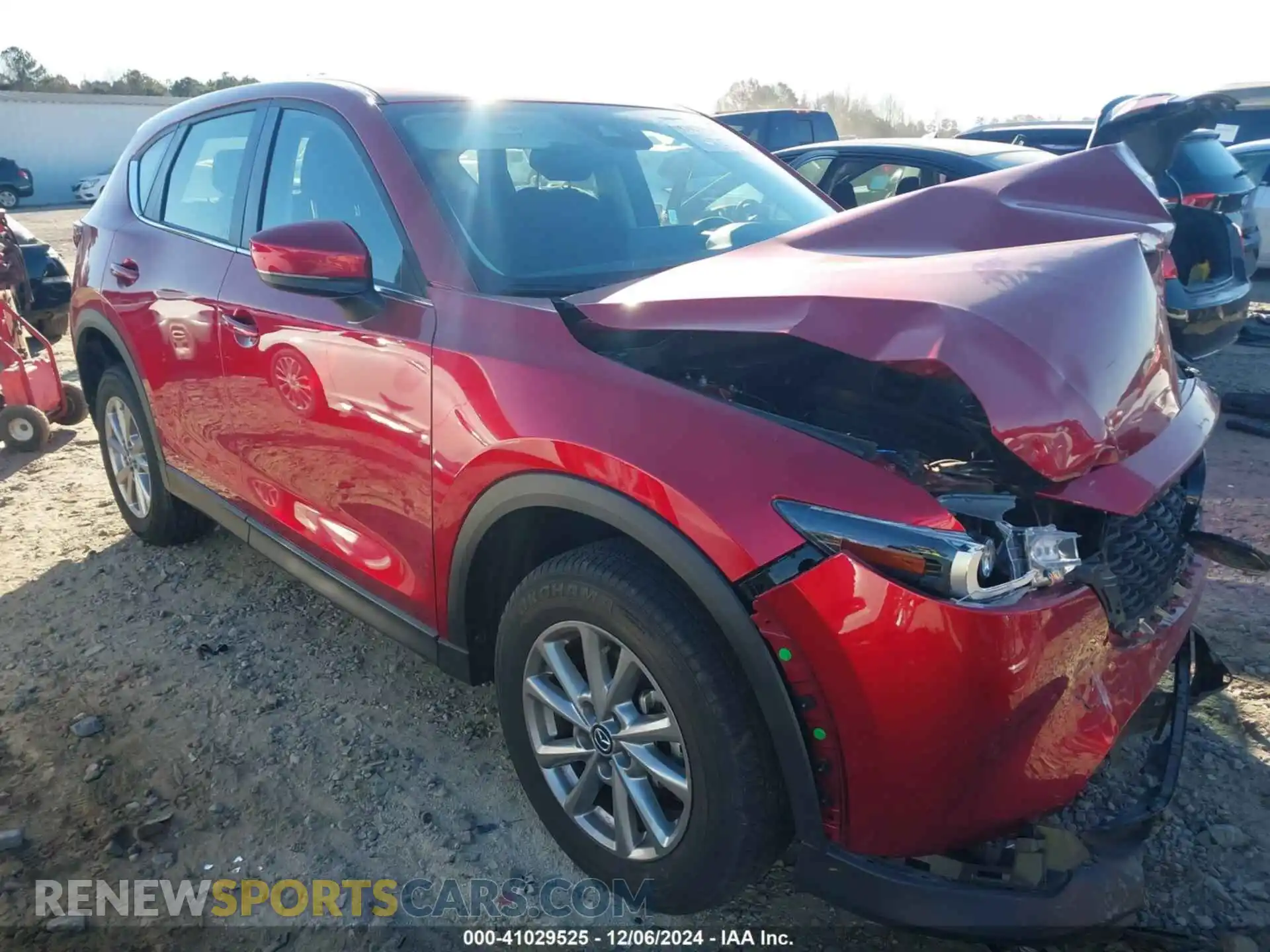 1 Photograph of a damaged car JM3KFBAMXP0214306 MAZDA CX-5 2023