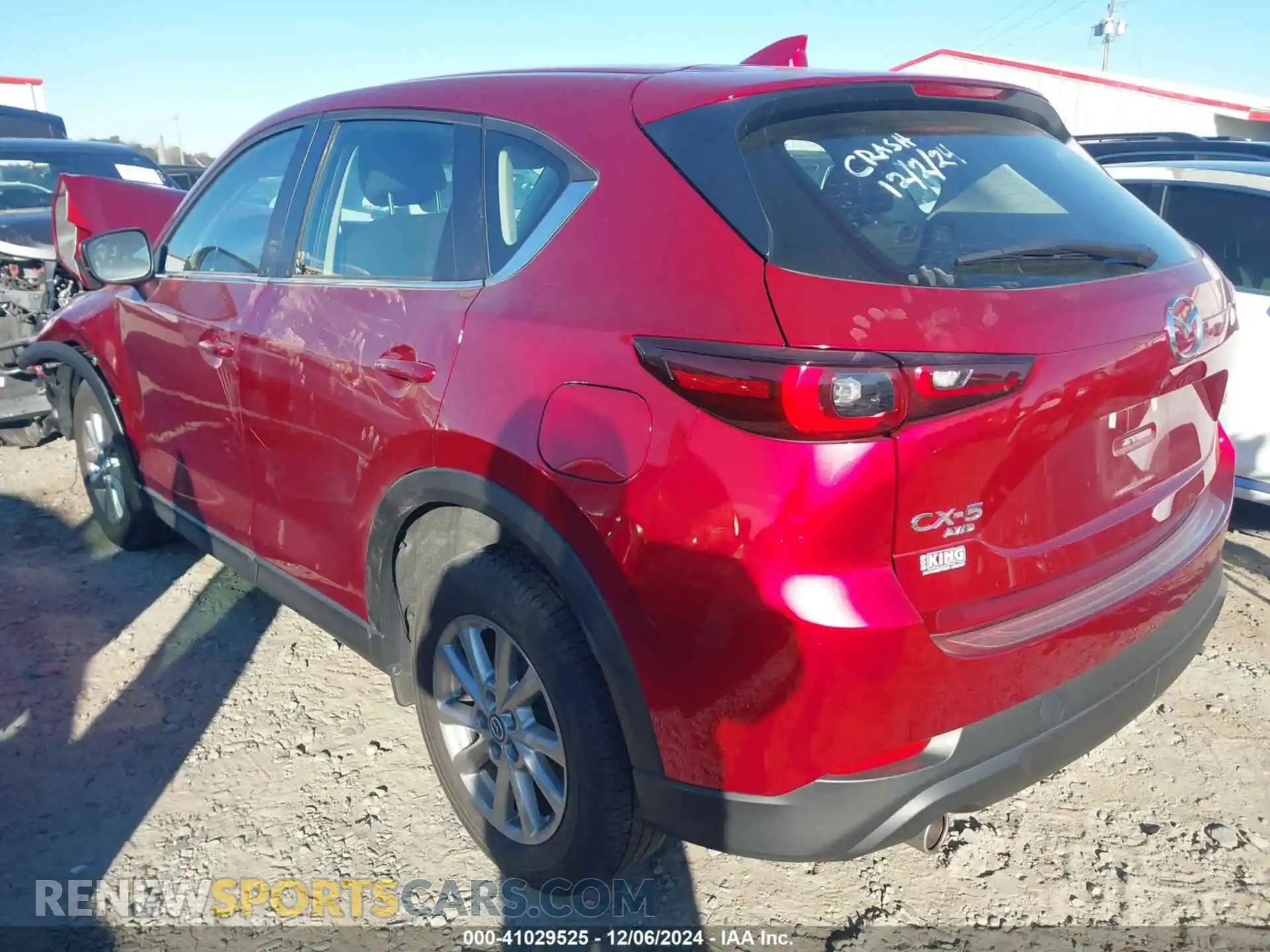 3 Photograph of a damaged car JM3KFBAMXP0214306 MAZDA CX-5 2023