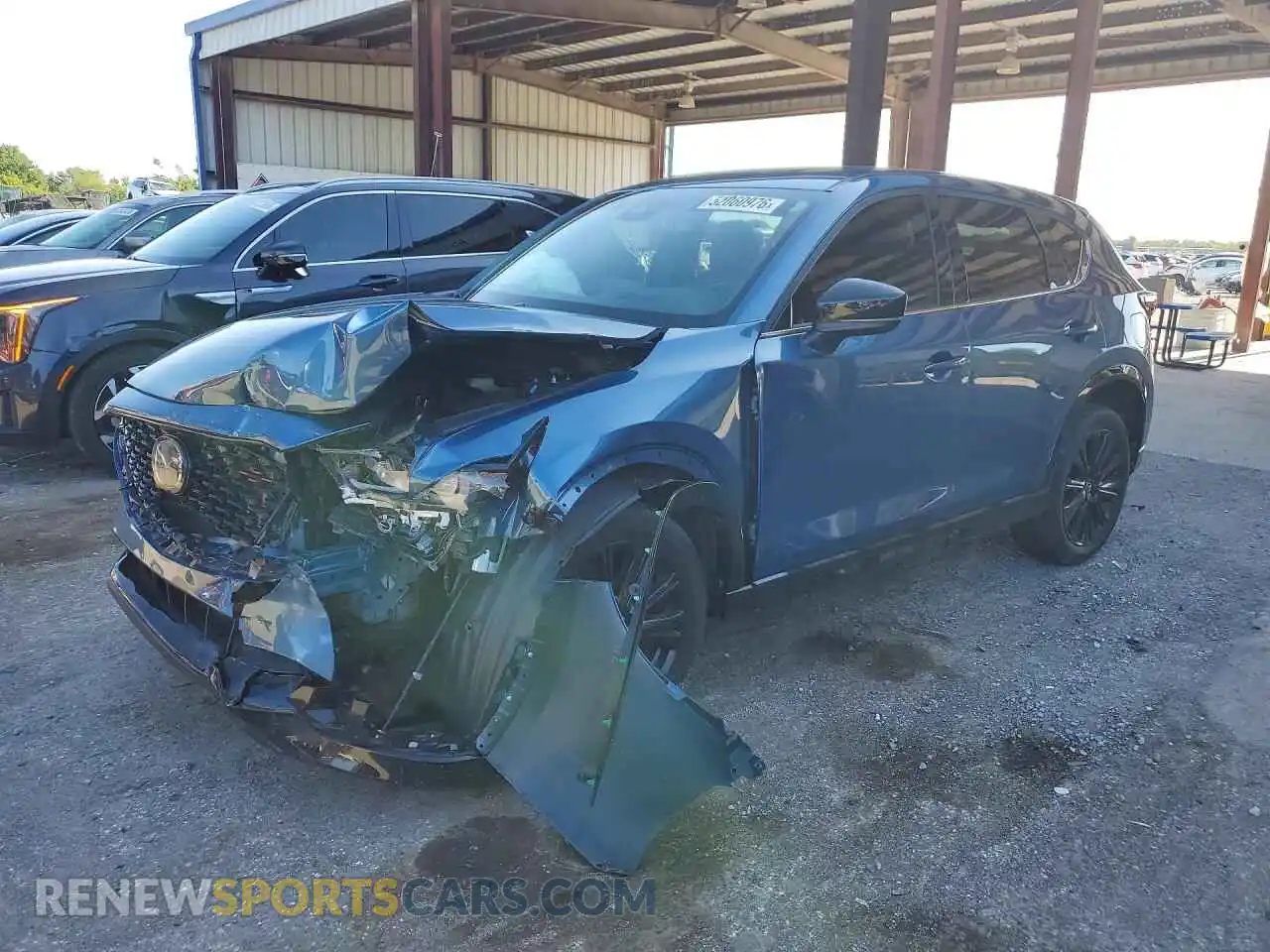 1 Photograph of a damaged car JM3KFBAY0P0152269 MAZDA CX-5 2023