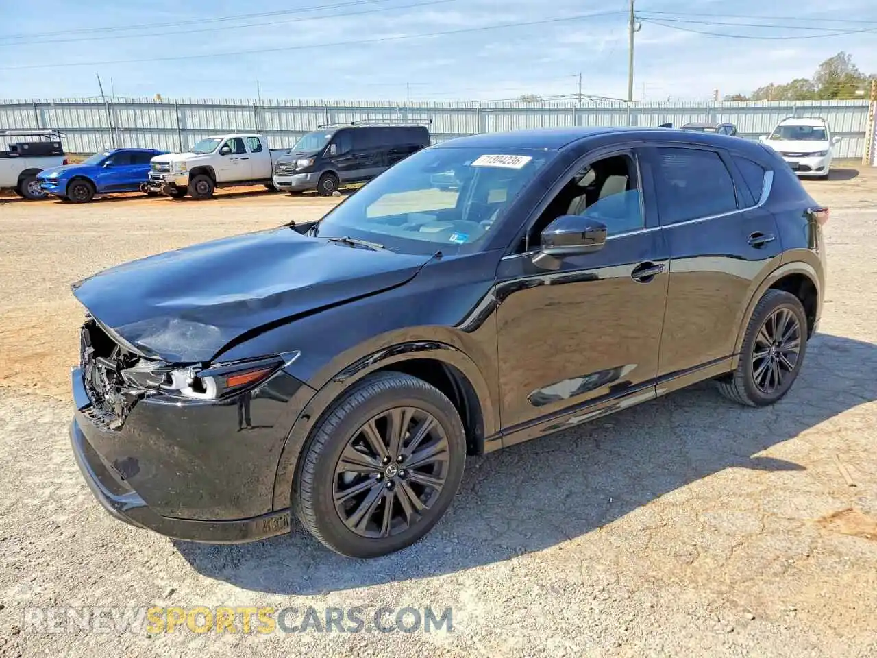 1 Photograph of a damaged car JM3KFBAY3P0267240 MAZDA CX-5 2023