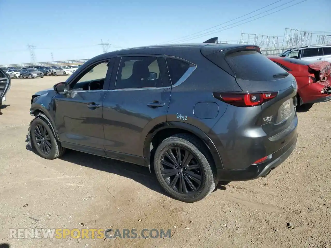 2 Photograph of a damaged car JM3KFBAY4P0135197 MAZDA CX-5 2023