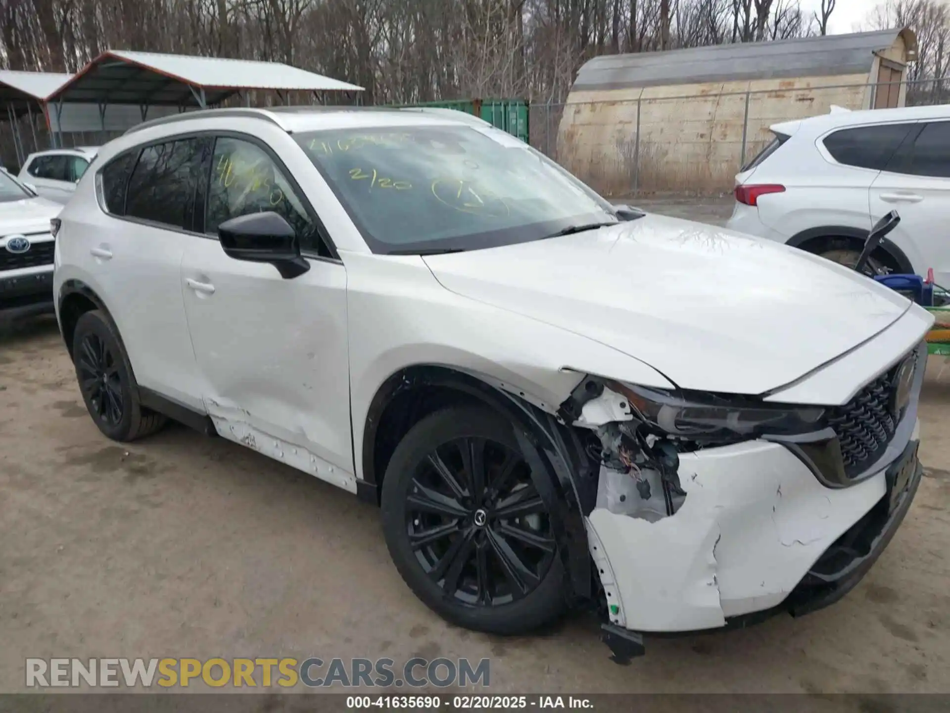1 Photograph of a damaged car JM3KFBAY4P0181371 MAZDA CX-5 2023