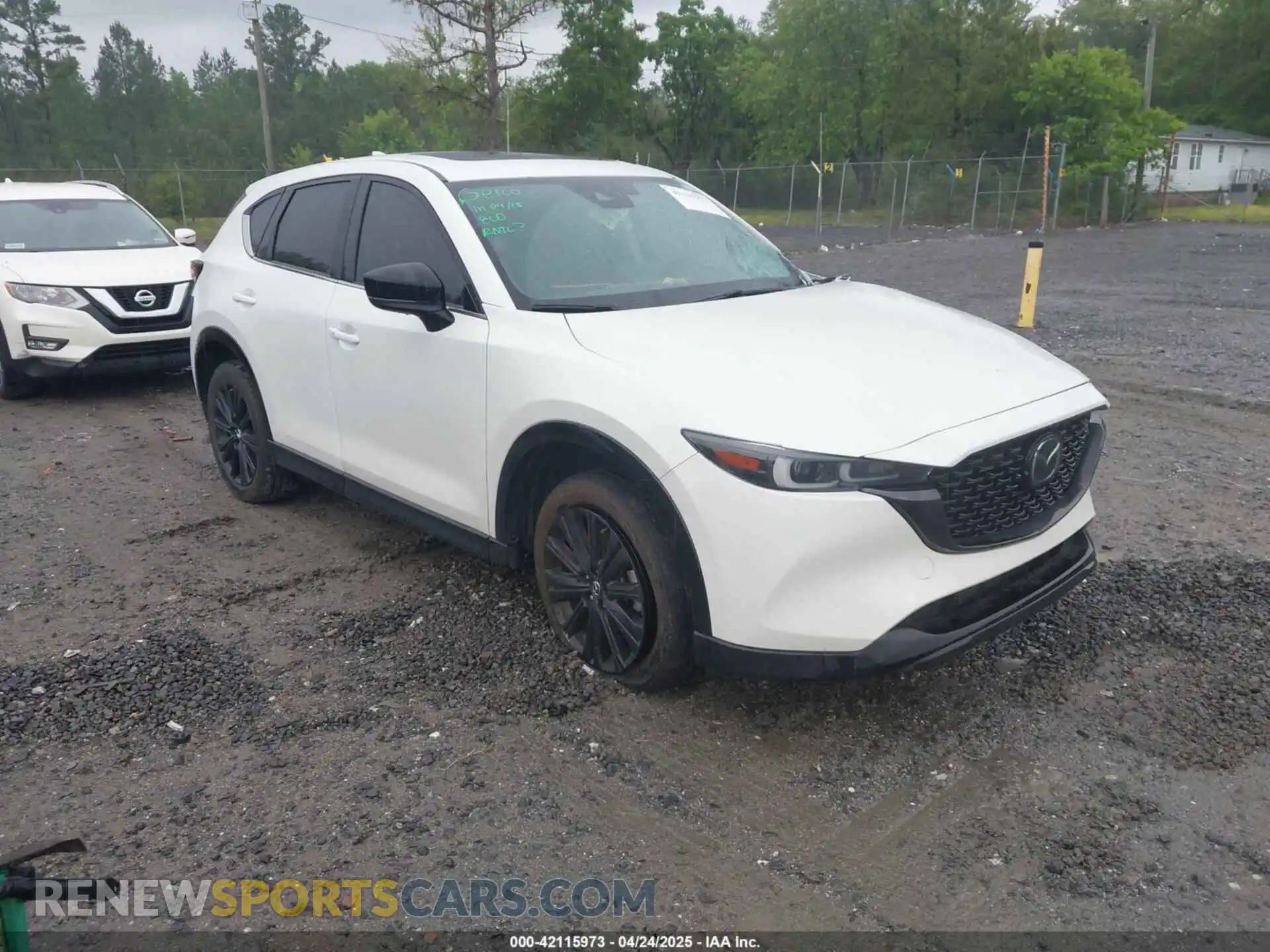 1 Photograph of a damaged car JM3KFBAY4P0264086 MAZDA CX-5 2023